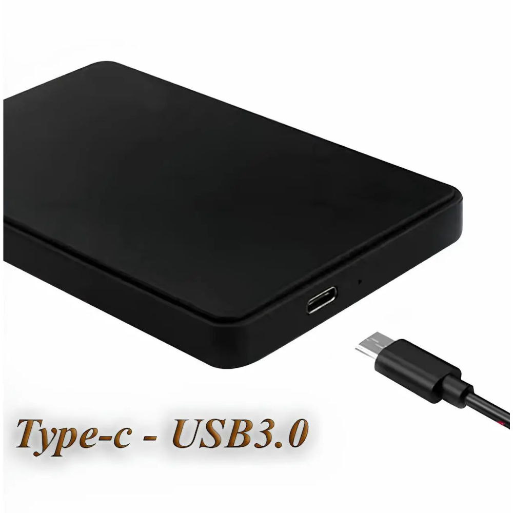 Зовнішня кишеня Type-C 3.1 – USB 3.0 для 2.5" HDD/SSD Shuole