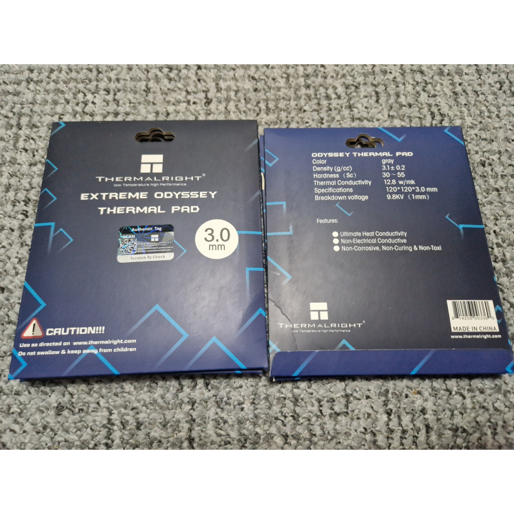 Термопрокладка Thermalright Odyssey 120*120*3 мм 12,8 Вт/мК