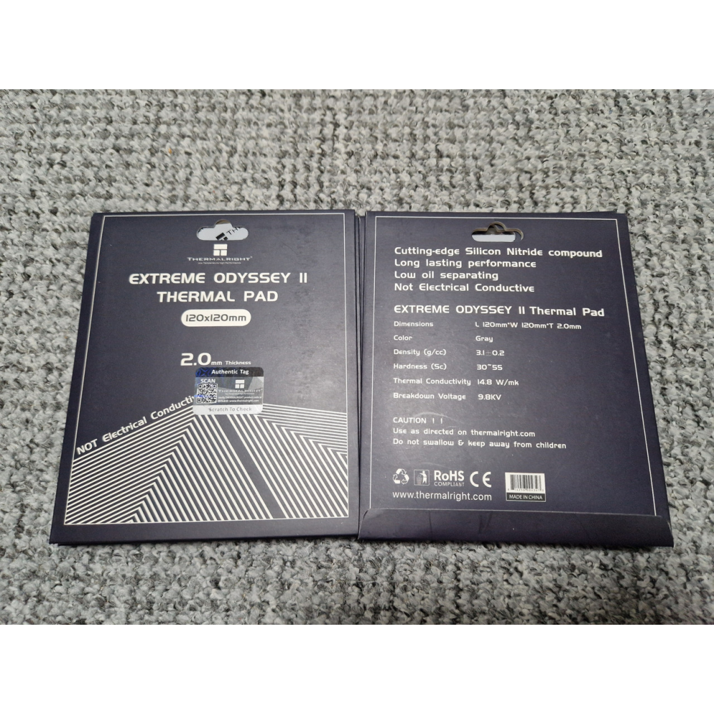 Термопрокладка Thermalright EXTREME ODYSSEY II 120x120x2мм 14.8 W/mK