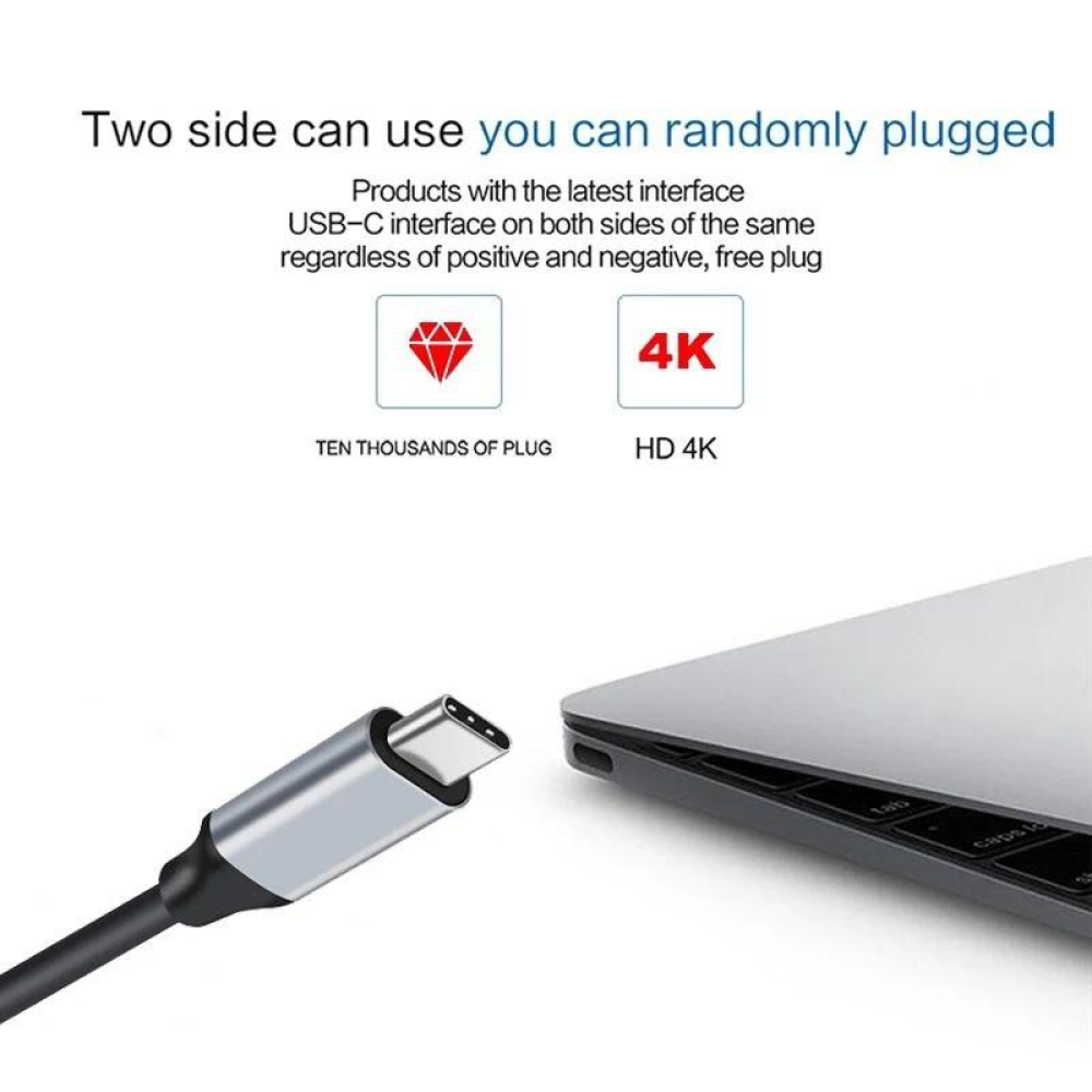 Кабель Type-C to HDMI SmartGo 4K 60Hz Pro V2.1 - 1,8м
