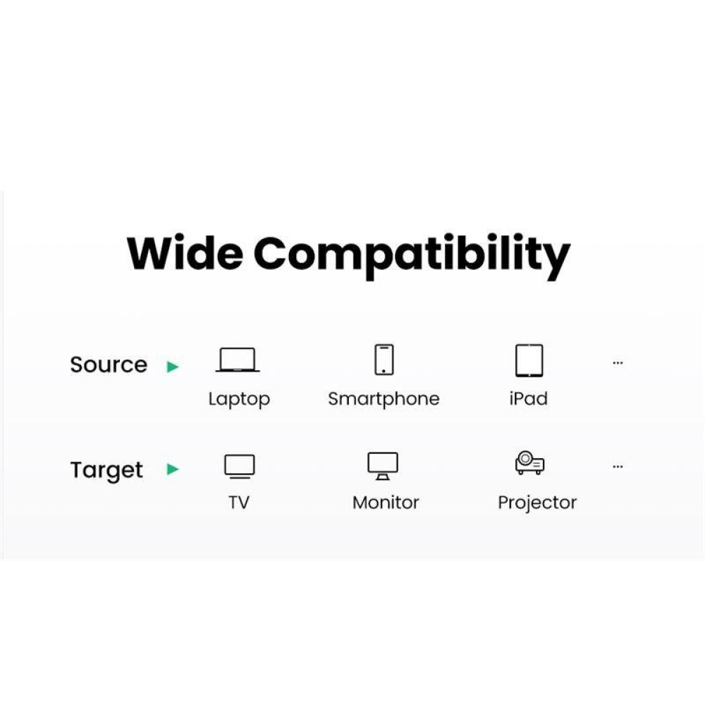 Кабель Type-C - DisplayPort 4K 60 Hz 1.8м