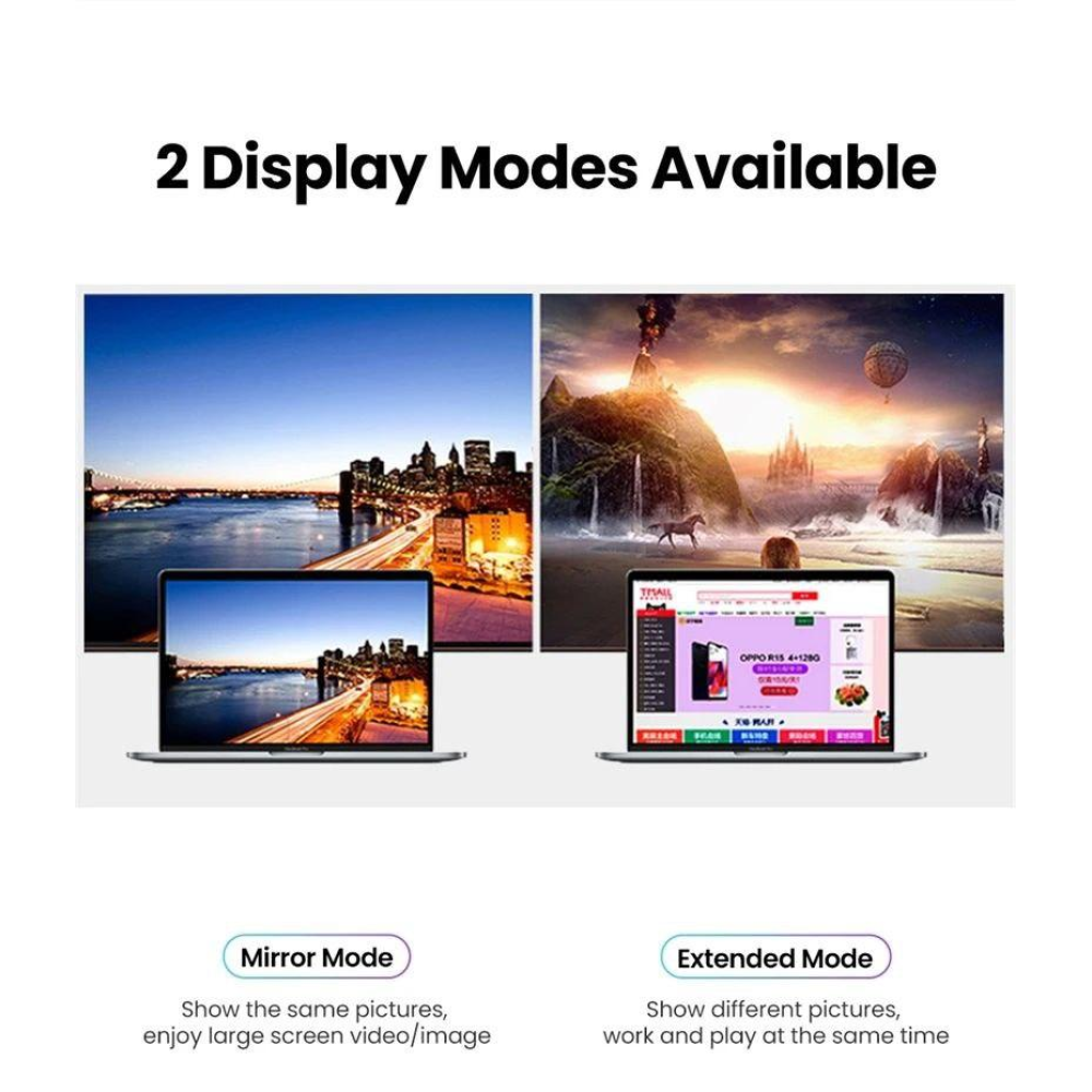 Кабель Type-C - DisplayPort 4K 60 Hz 1.8м