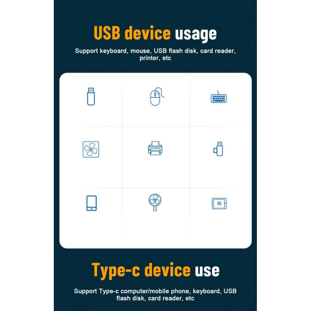 Type-c USB 3.0 хаб SmartGo 4 порта UniversalPort SmartGo
