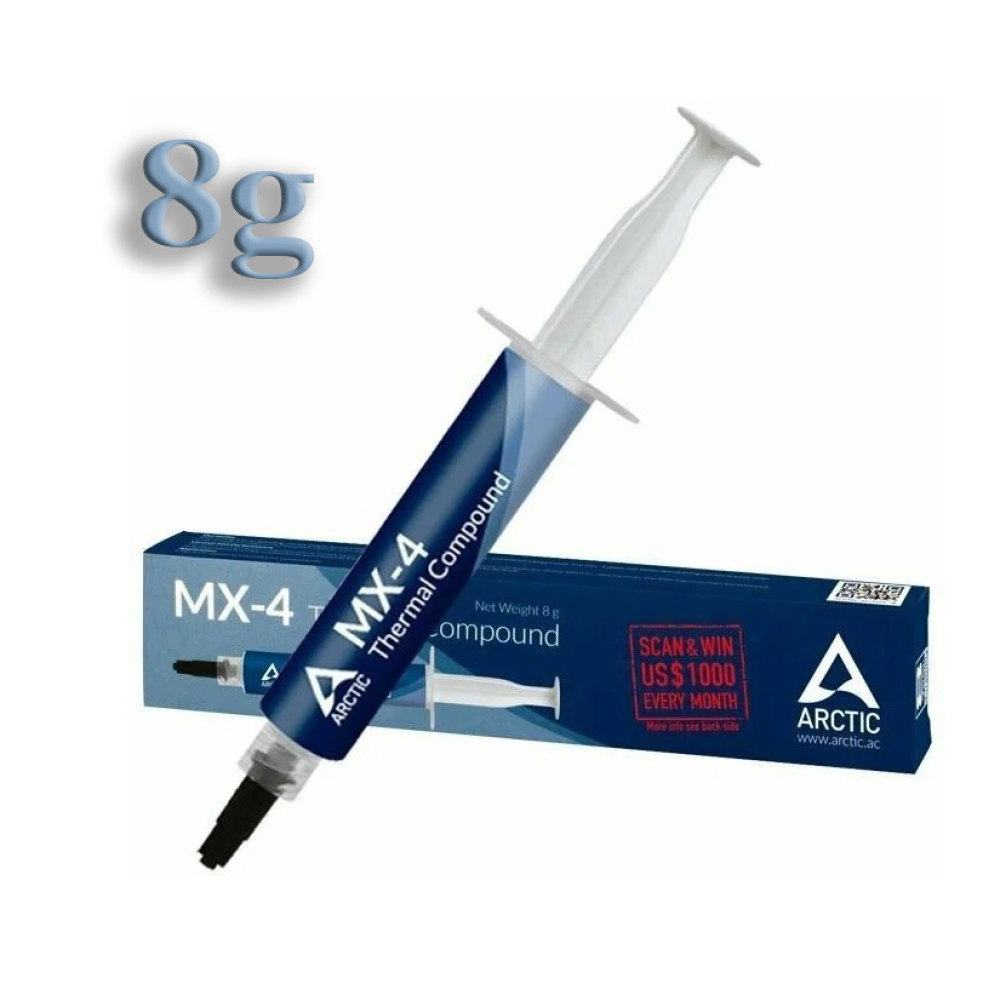 Термопаста ARCTIC MX-4 8 грам - 8.5 Вт/(м*К)