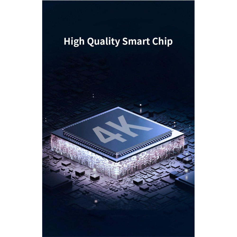 Кабель DisplayPort - HDMI 4K 1м в оплетці SmartGo