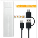 Внешний карман Type-C m.2 NVME pcie SSD USB 3.0 M-Key NVMe-C01 Внешний карман Type-C m.2 NVME pcie SSD USB 3.0 M-Key NVMe-C01