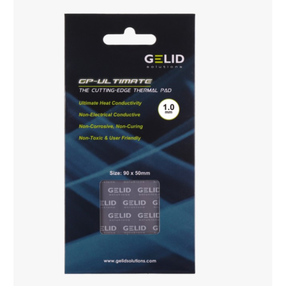 Термопрокладка GELID GP-Ultimate 90х50х1 мм 15w/mk TP-GP04-B