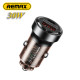 Автомобильное зарядное устройство 30W REMAX Walking Series PD+QC  Cyberpunk Fast Car Charger RCC338  1C1A