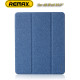 Чехол REMAX Chan Series Leather Case PT-10 for all iPad 10.2“ (2019-2022)  синий + отсек для стилуса