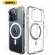Прозорий чохол iPhone 14 Pro MagSafe Remax Crys Series Magsafe Magnetic Phone Case RM-1690