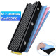 Радіатор охолодження SSD M.2  2280 + термопрокладки FinalCool Glacier M2 сумісність із PS5