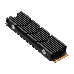 Радиатор охлаждения SSD M.2  2280  + термопрокладки FinalCool Glacier M2Pro Black