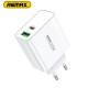 Зарядний пристрій 65W REMAX 65W Kiddy Seriess 1C+1A GaN Charger RP-U125 Зарядний пристрій 65W REMAX 65W Kiddy Seriess 1C+1A GaN Charger RP-U125