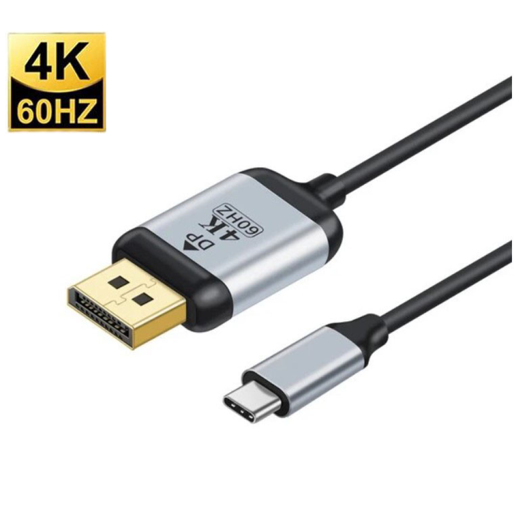 Кабель Type-C - DisplayPort 4K 60 Hz 1.8м