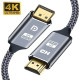 Кабель DisplayPort - HDMI 4K 2м в оплетці SmartGo Кабель DisplayPort - HDMI 4K 2м в оплетці SmartGo