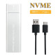 Внешний карман m.2 NVME pcie SSD Type-C - USB 3.0   M-Key NVMe-C01