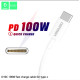 Кабель  Type-c - Type-c 100W Denmen D10C 1m