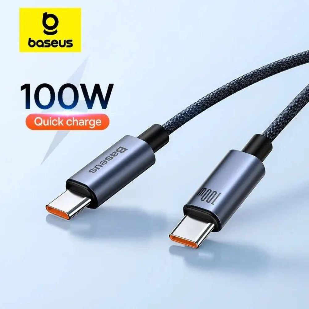 Кабель  Type-c - Type-c 100W Baseus PD3.0 QC4.0 FCP AFC PPS 1m