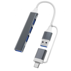 Type-c USB 3.0 хаб SmartGo 4 порта UniversalPort SmartGo