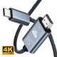 Кабель Type-C to HDMI SmartGo 4K 2м V1 Кабель Type-C to HDMI SmartGo 4K 2м V1