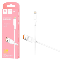 Кабель USB - Lightning  Denmen D01L - 1m