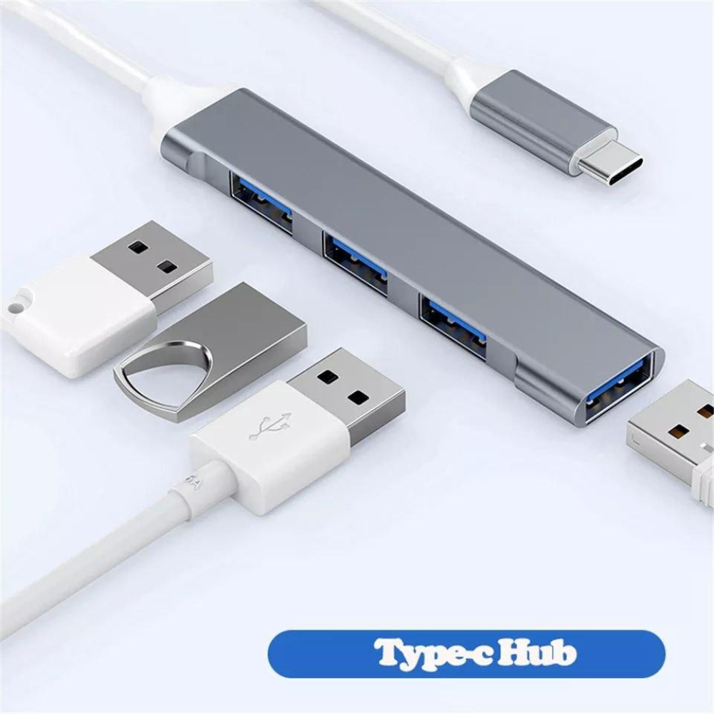 Type-c USB 3.0 хаб SmartGo 4 порта SmartGo