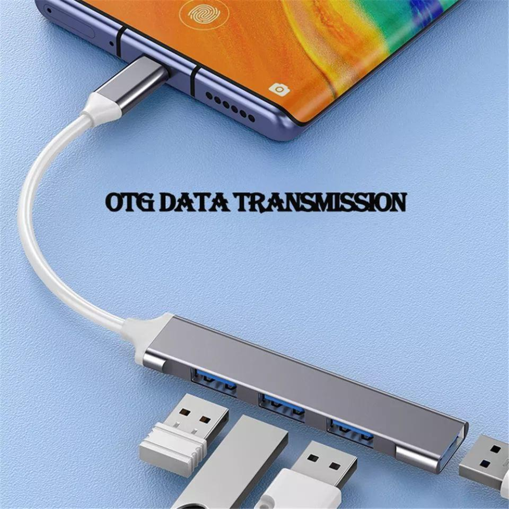 Type-c USB 3.0 хаб SmartGo 4 порта SmartGo