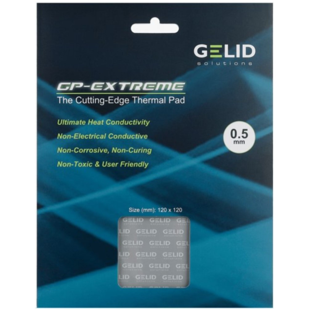 Термопрокладка GELID GP-Extreme 120x120x0.5mm 12Вт/(м*К) GP01-S-A