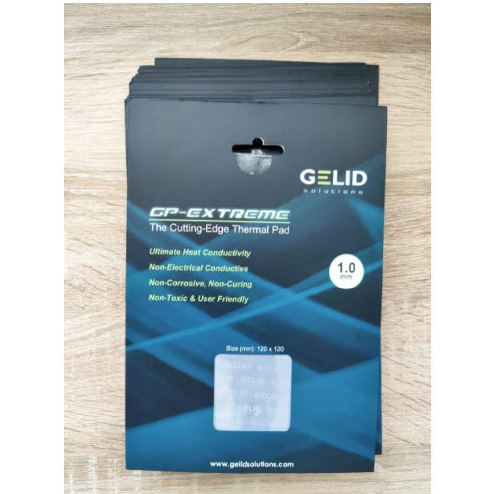Термопрокладка GELID GP-Extreme 120x120x1mm 12Вт/(м*К) GP01-S-B