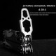 Мультитул  GHK6 Daicamping DL6 HRC78K неражавеющая сталь, с клипcой та гаечным ключем + набор бит. Liner Lock
