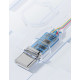 Кабель  Type-c - Type-c 100W Essager 100W PD QC4.0 FCP AFC - 2 m Black