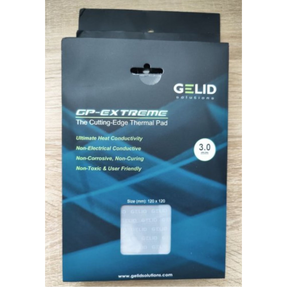 Термопрокладка GELID GP-Extreme 120*120*3 мм 12,8 Вт/мК GP01-S-E