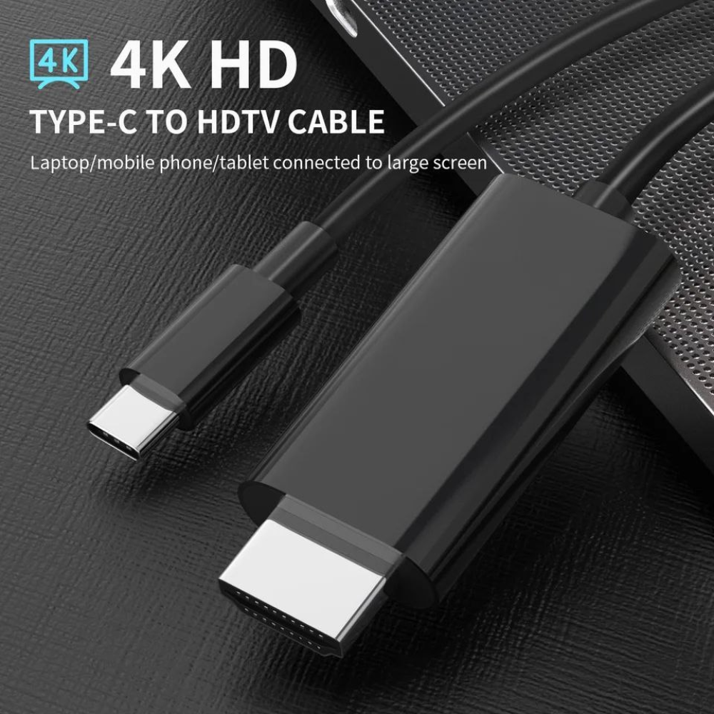 Кабель Type-C - HDMI 4К 1.8м SmartGO Thunderbolt 3 SmartGo