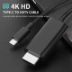 Кабель Type-C - HDMI 4К 1.8м SmartGO Thunderbolt 3 SmartGo Кабель Type-C - HDMI 4К 1.8м SmartGO Thunderbolt 3 SmartGo