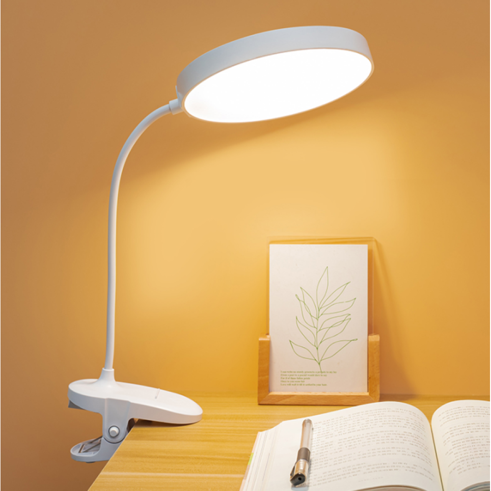 Портативна лампа LedLine Comfort Reading Mini Clip регулювання яскравості Type-C