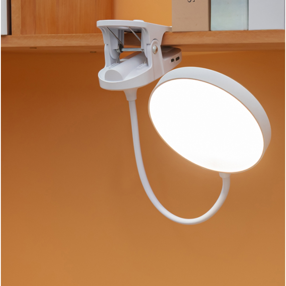 Портативна лампа LedLine Comfort Reading Mini Clip регулювання яскравості Type-C