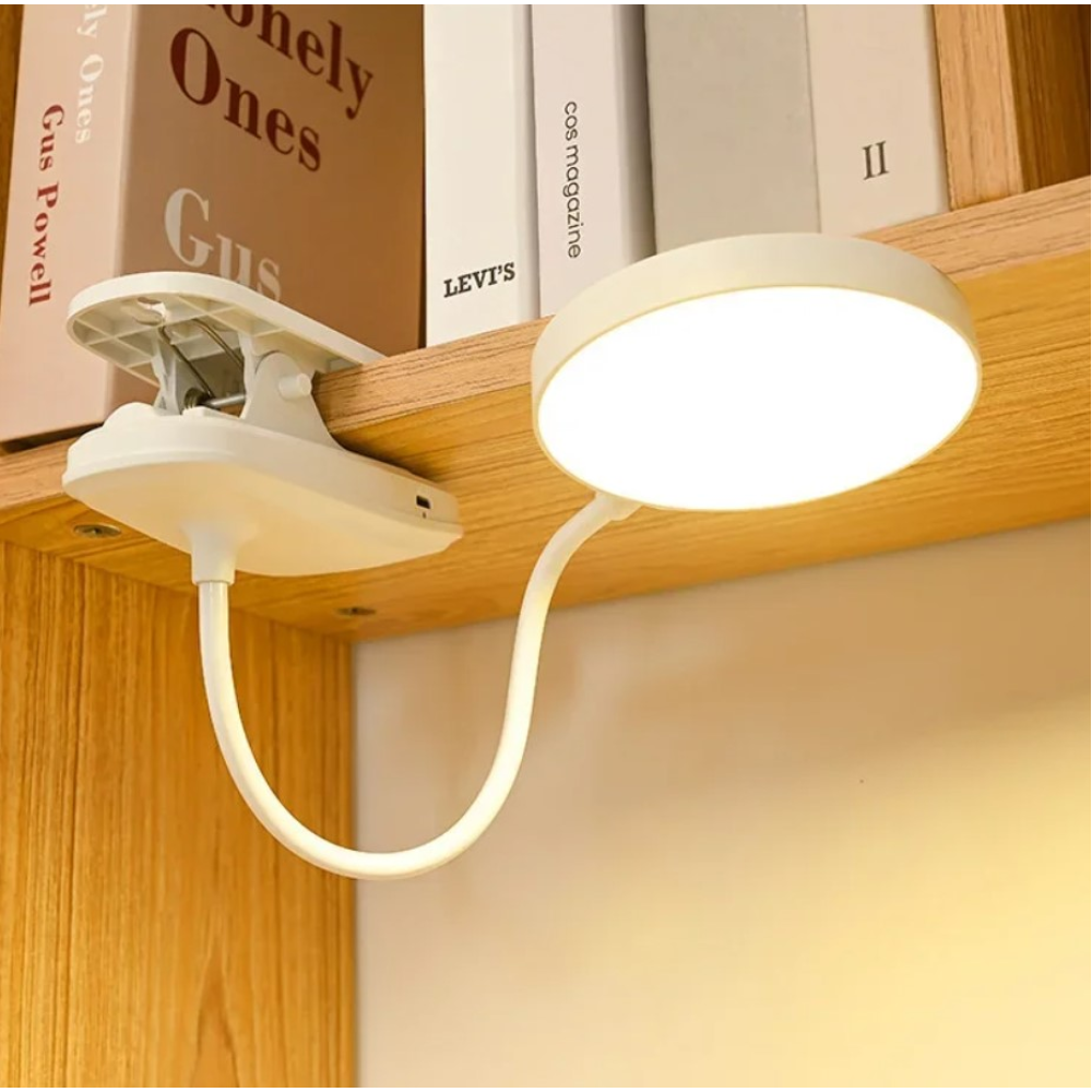 Портативна лампа LedLine Comfort Reading Mini Clip регулювання яскравості Type-C