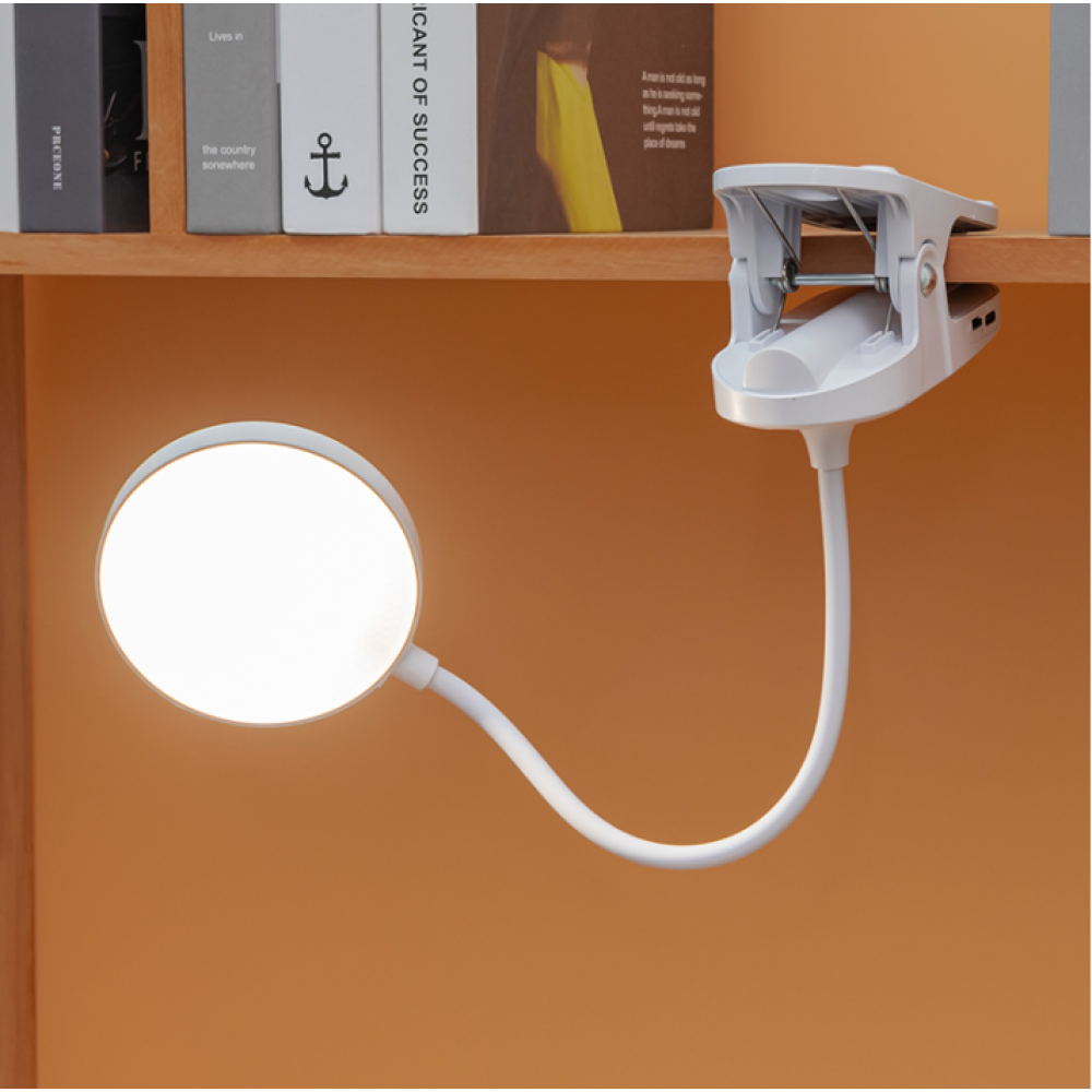 Портативна лампа LedLine Comfort Reading Mini Clip регулювання яскравості Type-C