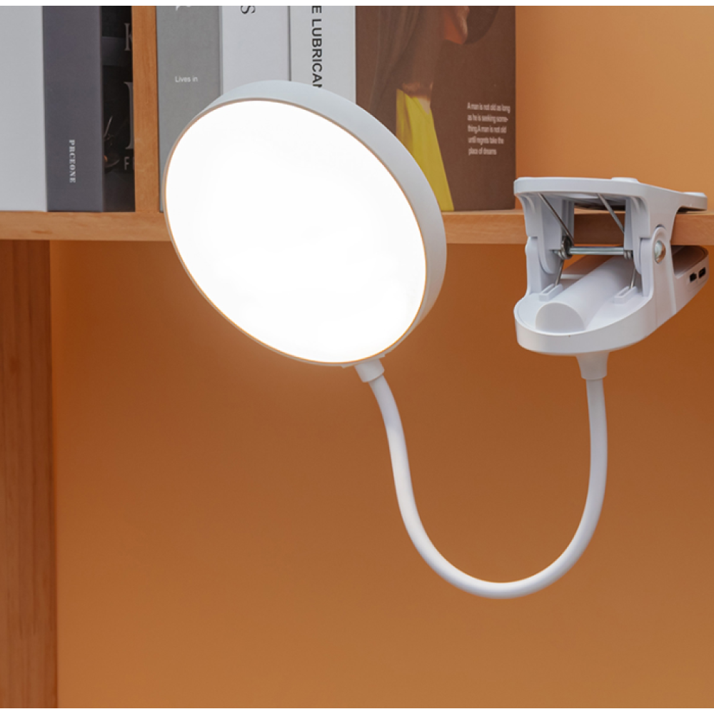 Портативна лампа LedLine Comfort Reading Mini Clip регулювання яскравості Type-C