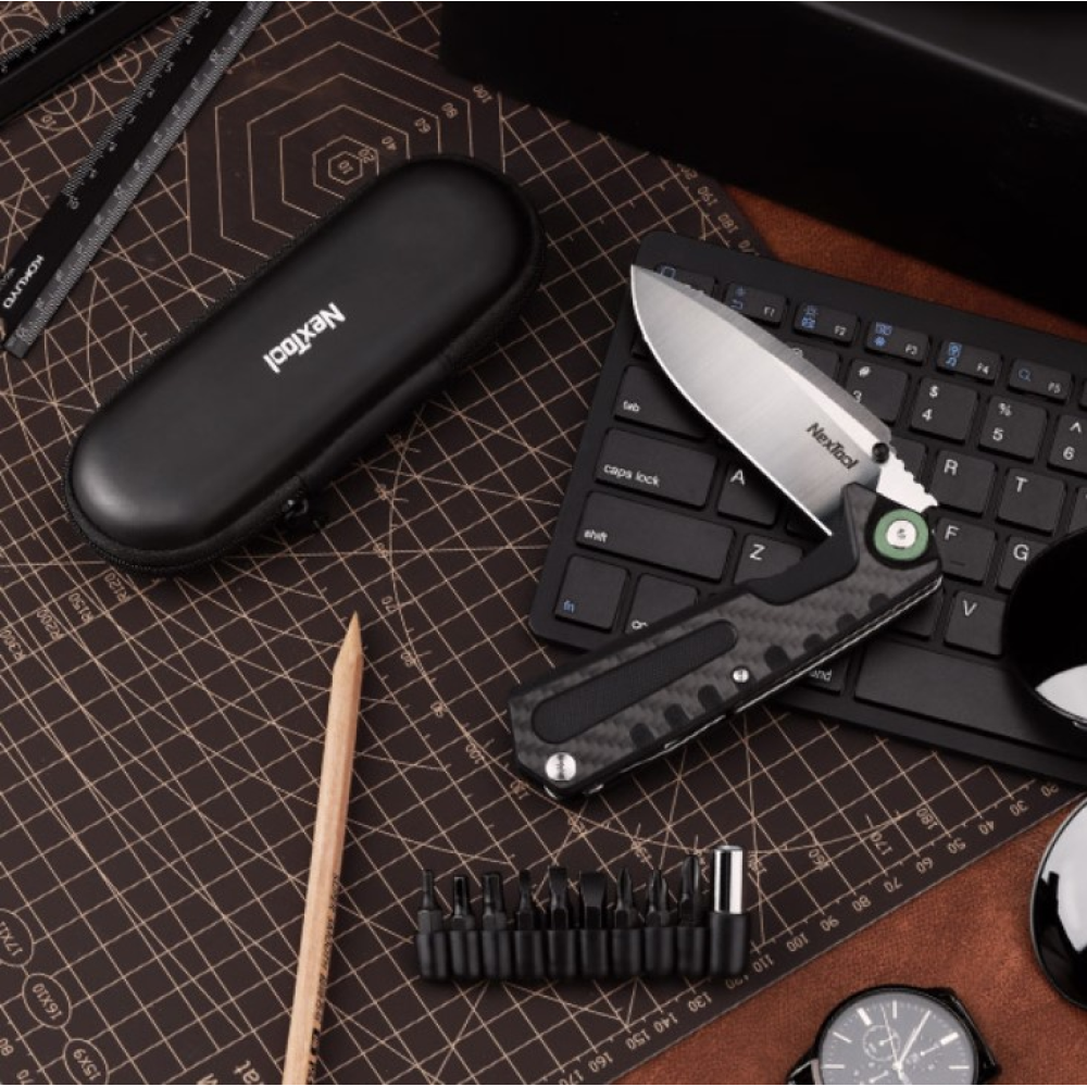 Мультитул Xiaomi NexTool NE20021 4-In-1 EDC Multi-functional Folding Knife багатофункціональний нож