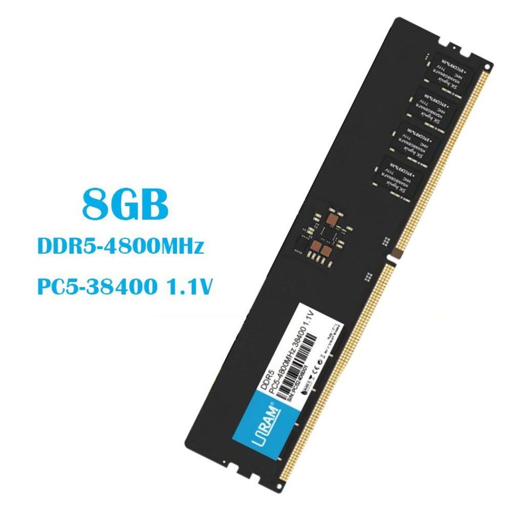 Оперативная память DDR5-4800 8Gb PC5-38400 URam