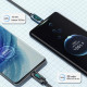 Кабель USB - Type-c 100W Essager Display PD QC4.0 FCP AFC - 1m