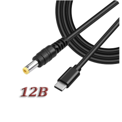 DC-DC Кабель Type-c 12V підвищуючий перетворювач з type-c 5 вольт на 12 вольт для роутера від powerbank DC-DC Кабель Type-c 12V підвищуючий перетворювач з type-c 5 вольт на 12 вольт для роутера від powerbank