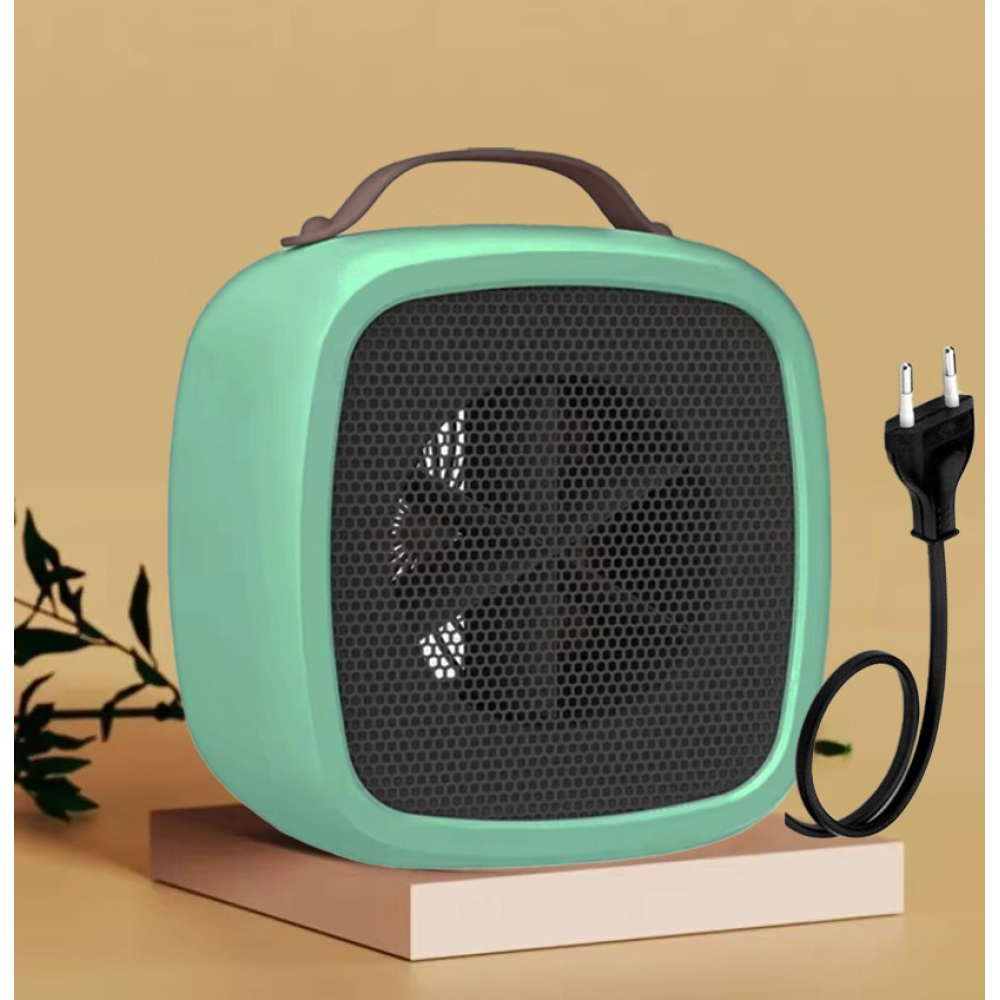 Тепловентилятор 500W SmartGo Зелений