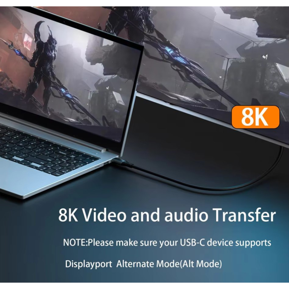 Кабель  Type-c - Type-c Usb 3.2 Type-C Gen2 20Gbps 8K @ 60Hz 100W AV audio video. SmartGo Дата кабель