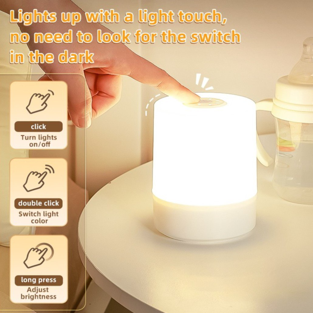 Портативна Лампа Нічник Ліхтар LedLine Type-C V1.2. З пультом Д,У. Type-C