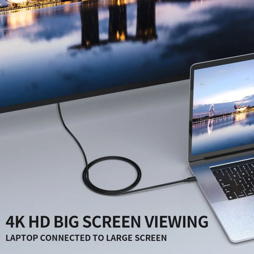 Кабель Type-C - HDMI 4К 1.8м SmartGO Thunderbolt 3 SmartGo